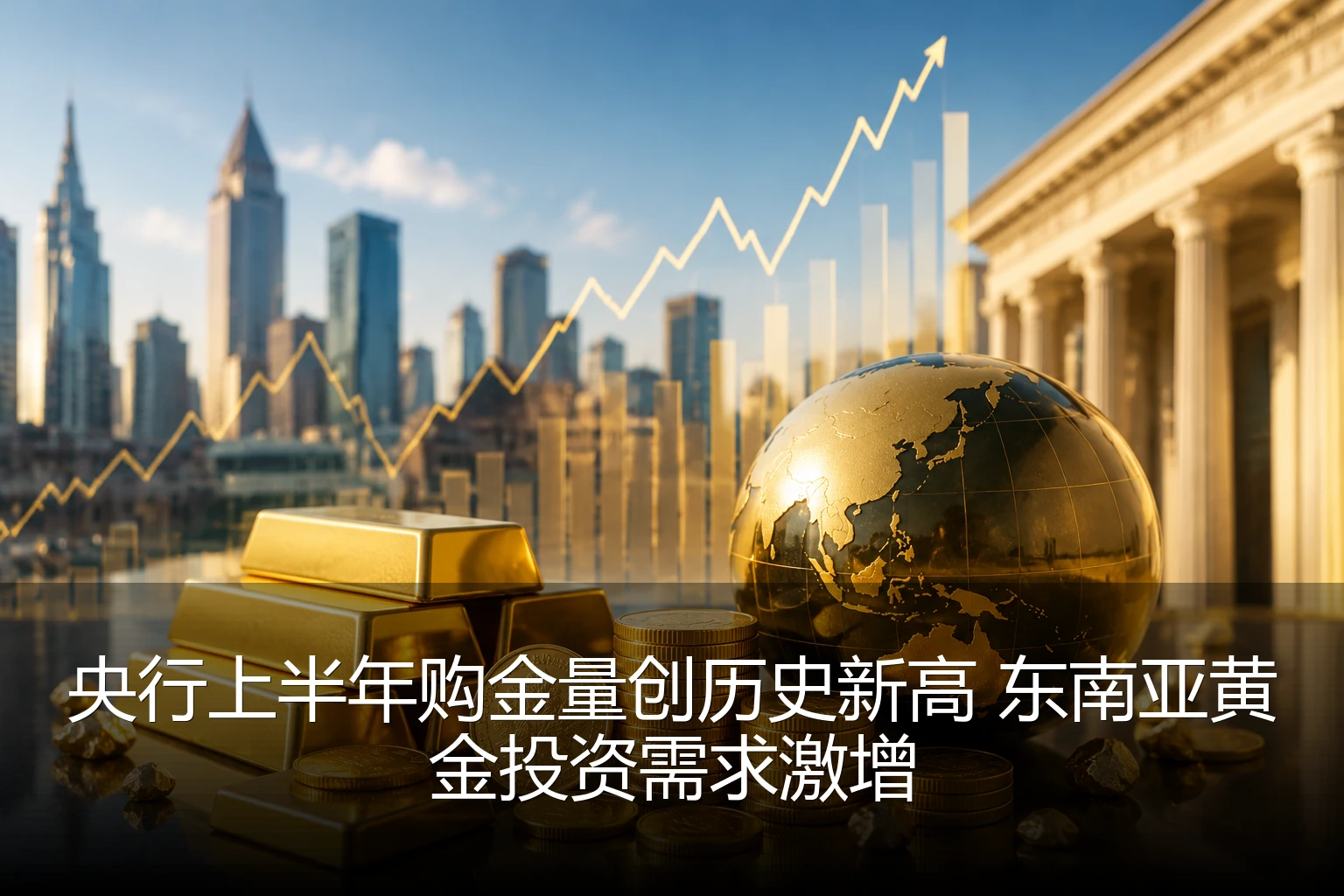 央行上半年购金量创历史新高 东南亚黄金投资需求激增