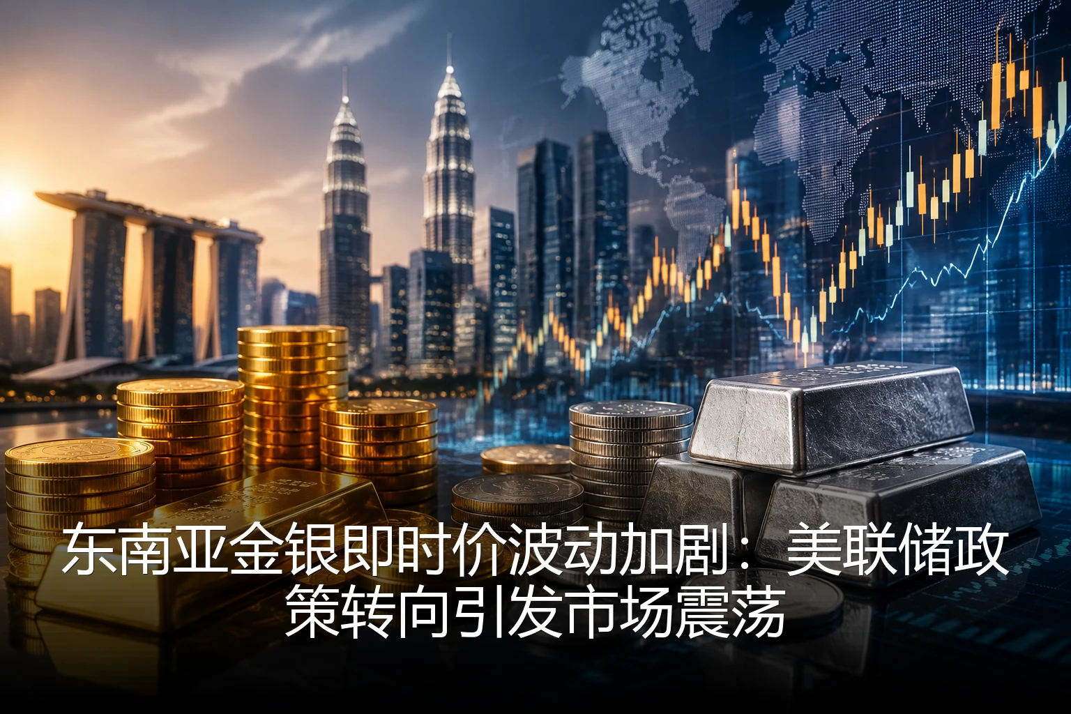 东南亚金银即时价波动加剧：美联储政策转向引发市场震荡
