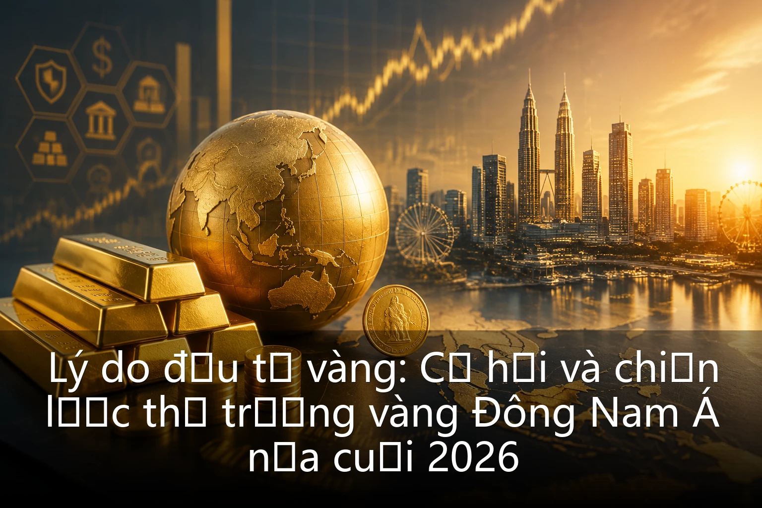 Lý do đầu tư vàng: Cơ hội và chiến lược thị trường vàng Đông Nam Á nửa cuối 2026